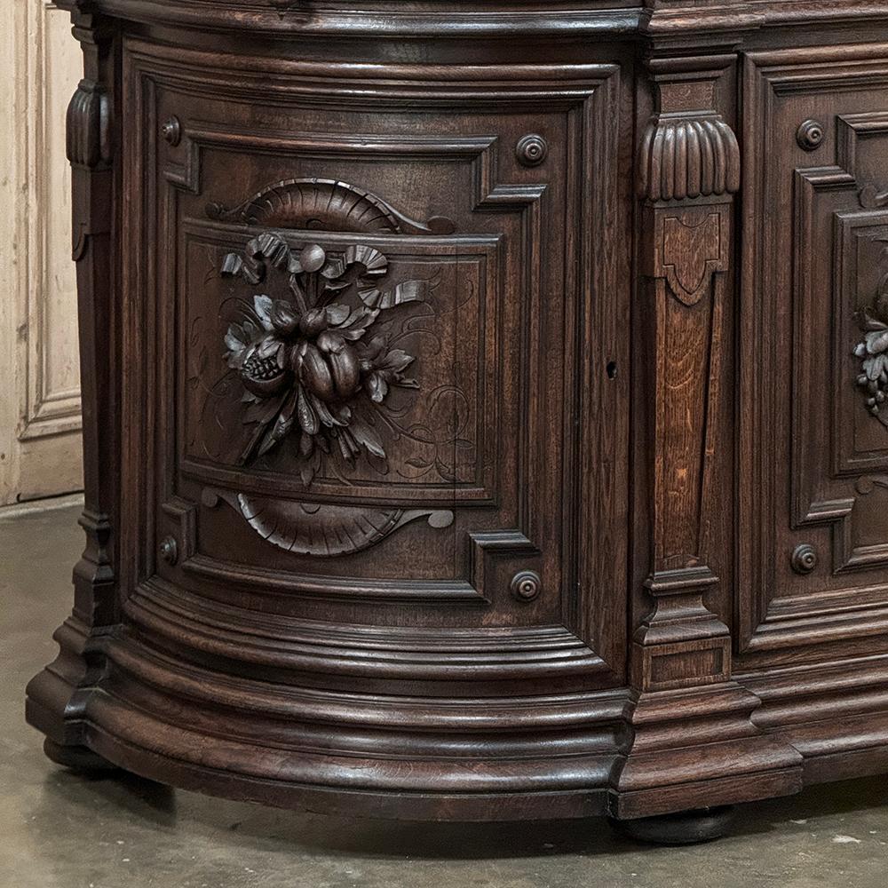 19th Century French Renaissance Hunt Buffet For Sale 6