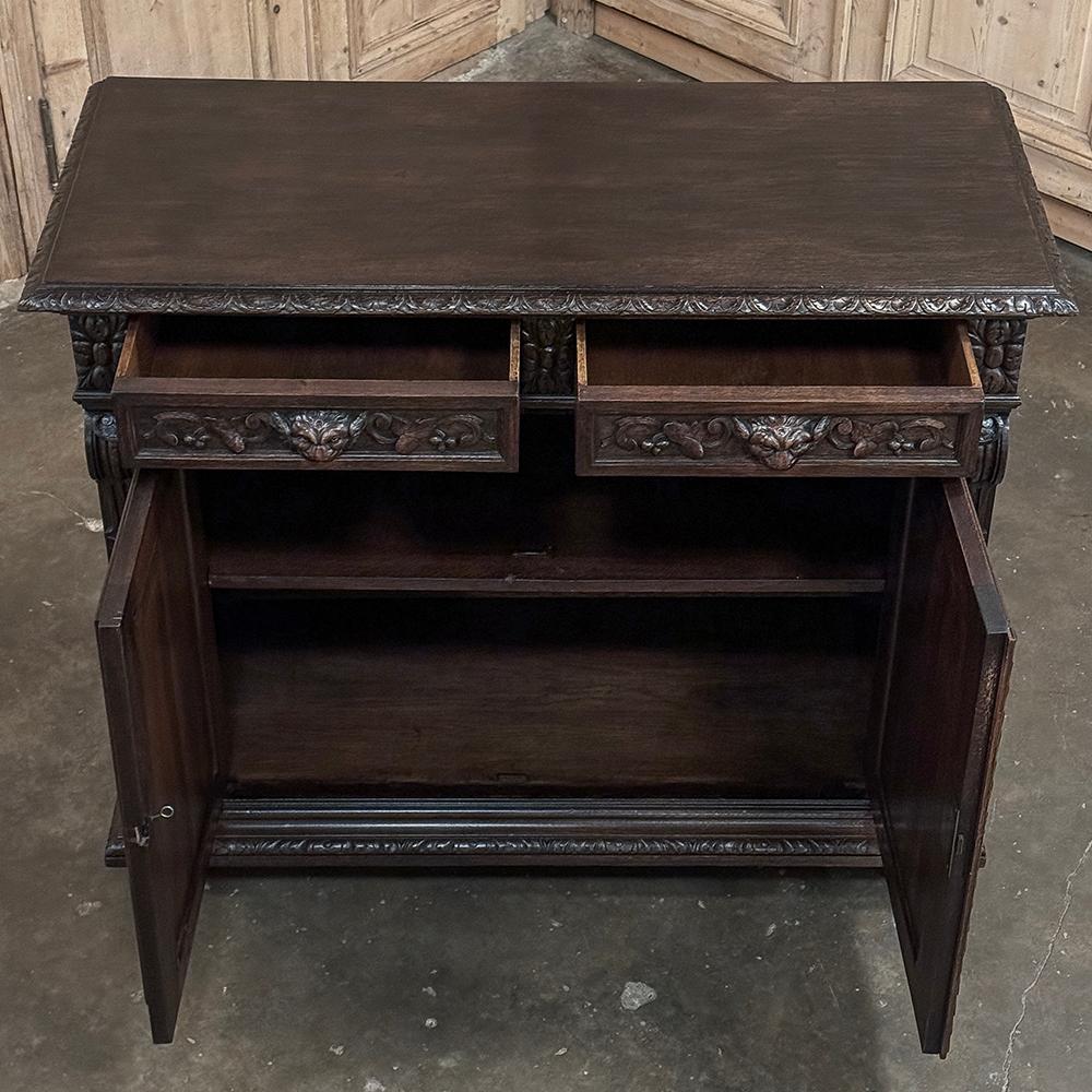 19th Century French Renaissance Hunt Buffet For Sale 2