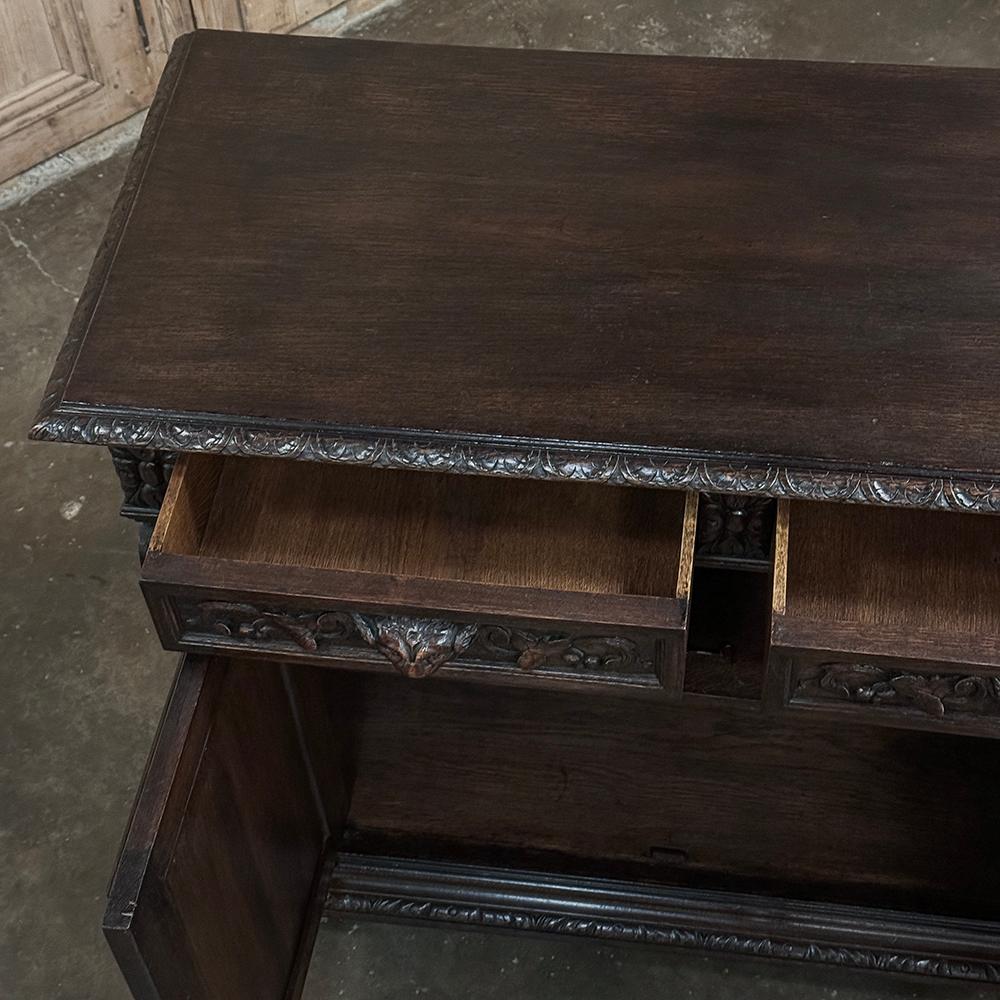19th Century French Renaissance Hunt Buffet For Sale 3