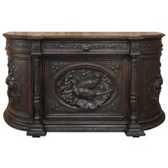 19th Century French Renaissance Hunt Buffet