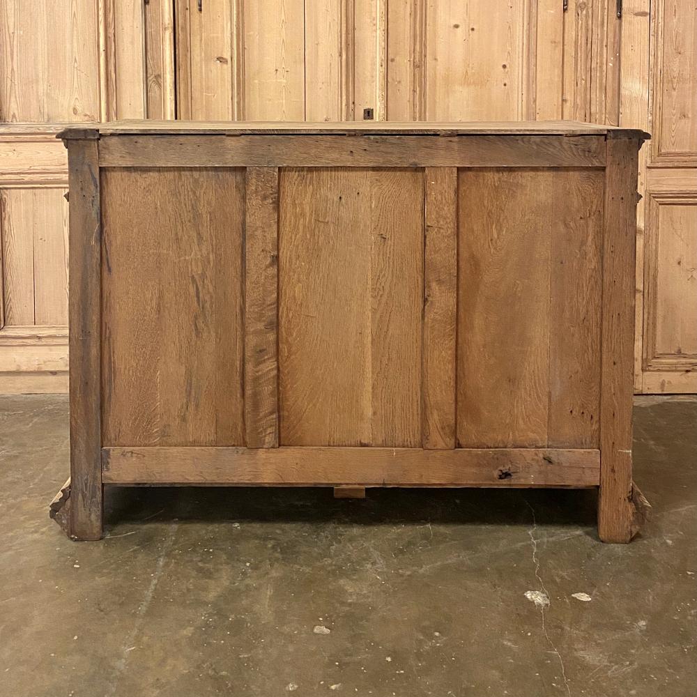 19th Century French Renaissance Hunt Buffet in Stripped Oak 7