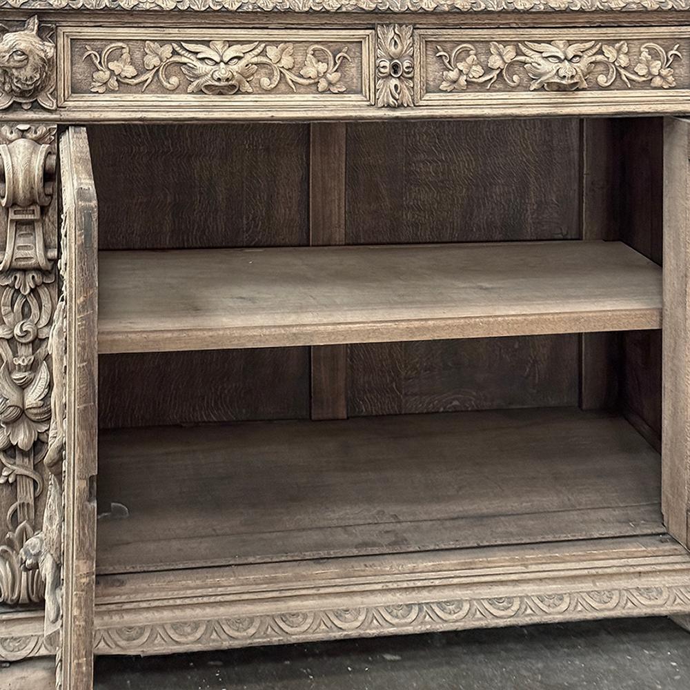 Buffet da caccia rinascimentale francese del XIX secolo ~ Vaisselier in vendita 12