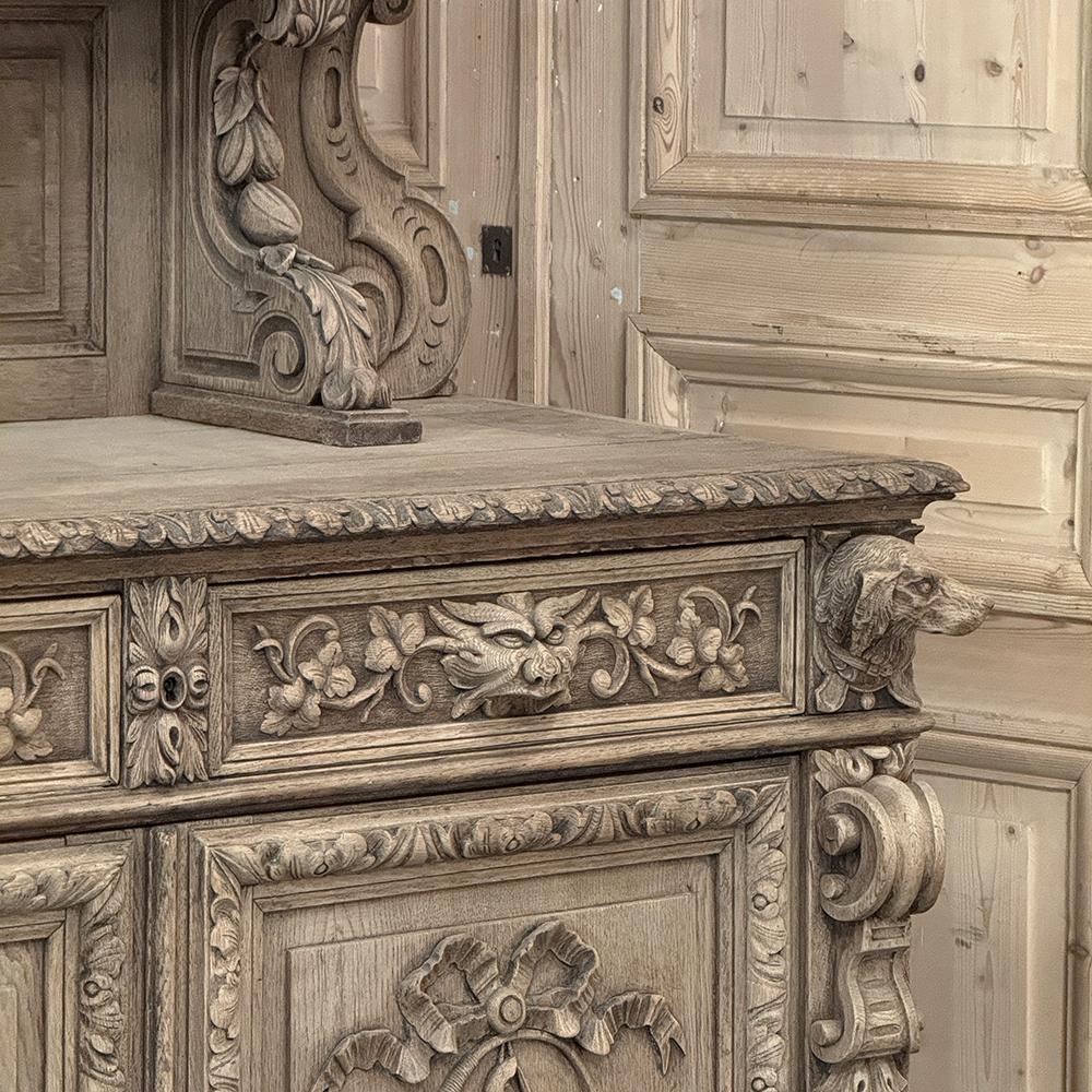 Buffet da caccia rinascimentale francese del XIX secolo ~ Vaisselier in vendita 1