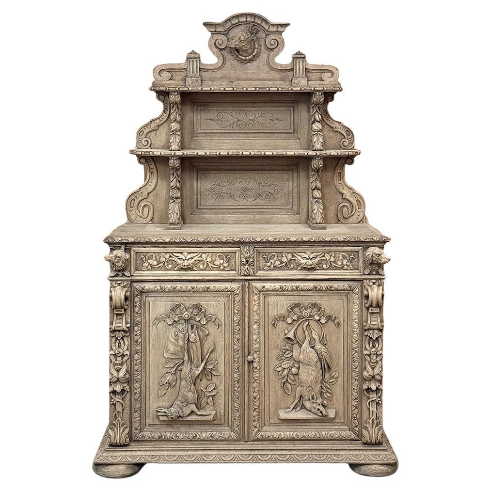19th Century French Renaissance Hunt Buffet ~ Vaisselier