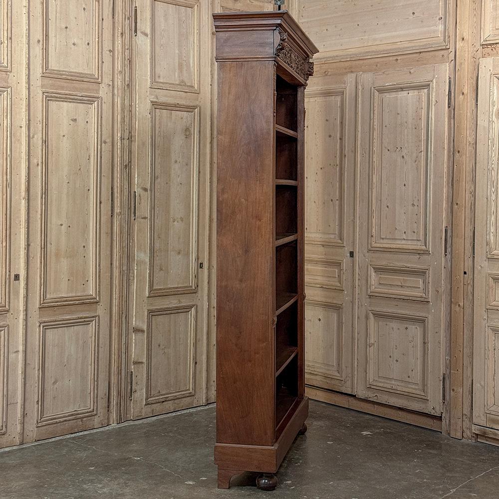 Libreria a giorno rinascimentale francese del XIX secolo ~ Bibliotheque in vendita 6