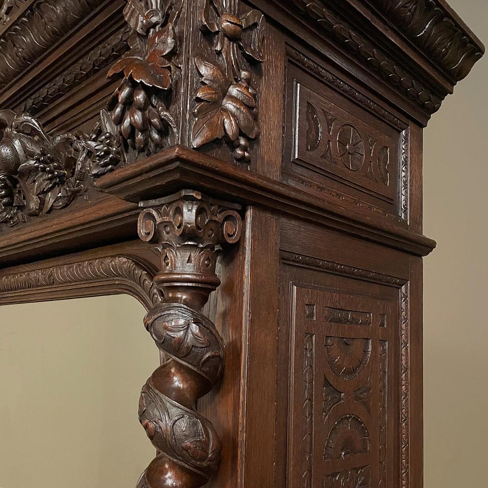 19th Century French Renaissance Revival Armoire For Sale 9