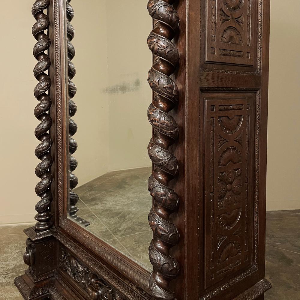 19th Century French Renaissance Revival Armoire For Sale 3