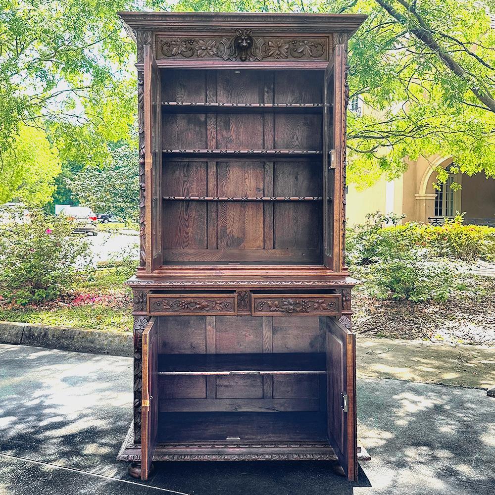 19th Century French Renaissance Revival Bookcase For Sale 1