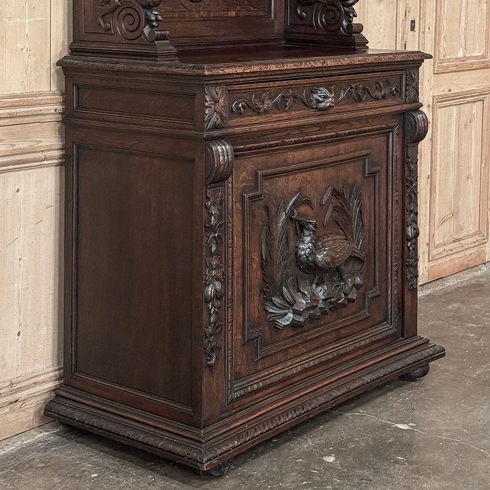 Buffet da caccia rinascimentale francese del XIX secolo in vendita 7
