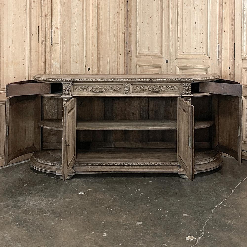 19th Century French Renaissance Revival Hunt Buffet In Good Condition For Sale In Dallas, TX