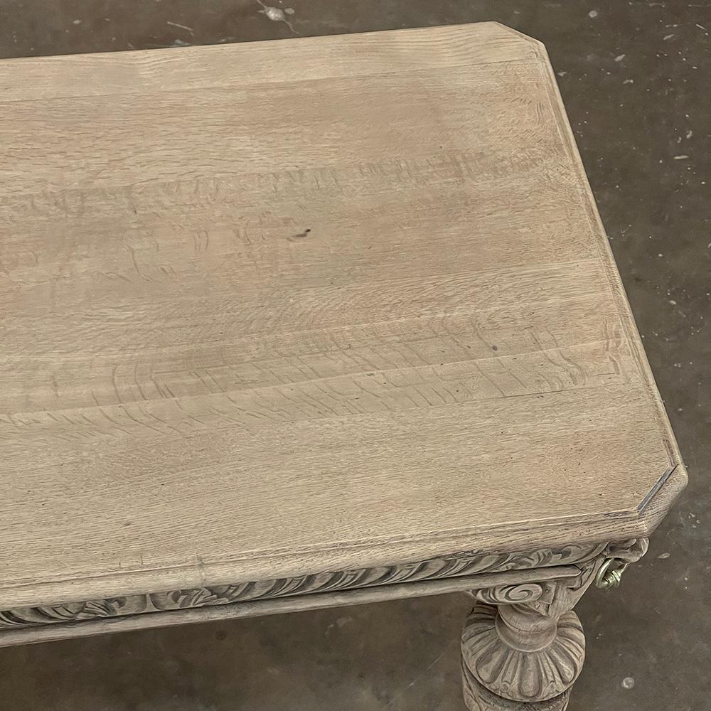 19th Century French Renaissance Revival Library Table ~ End Table For Sale 2