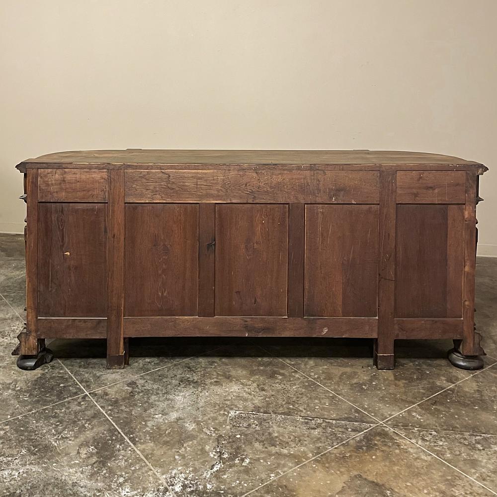 19th Century French Renaissance Revival Walnut Buffet For Sale 13