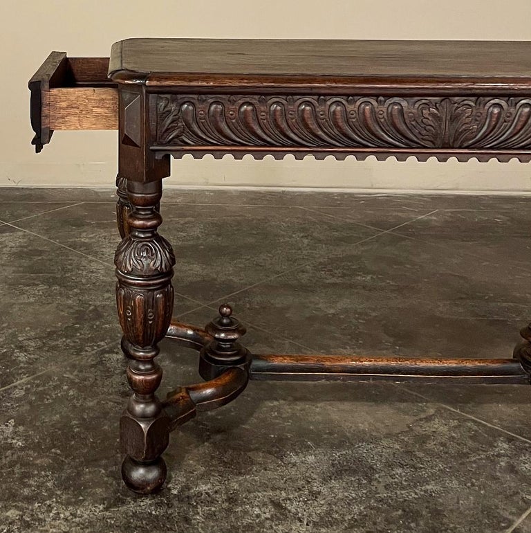 19th Century French Renaissance Sofa Table ~ Console For Sale 2