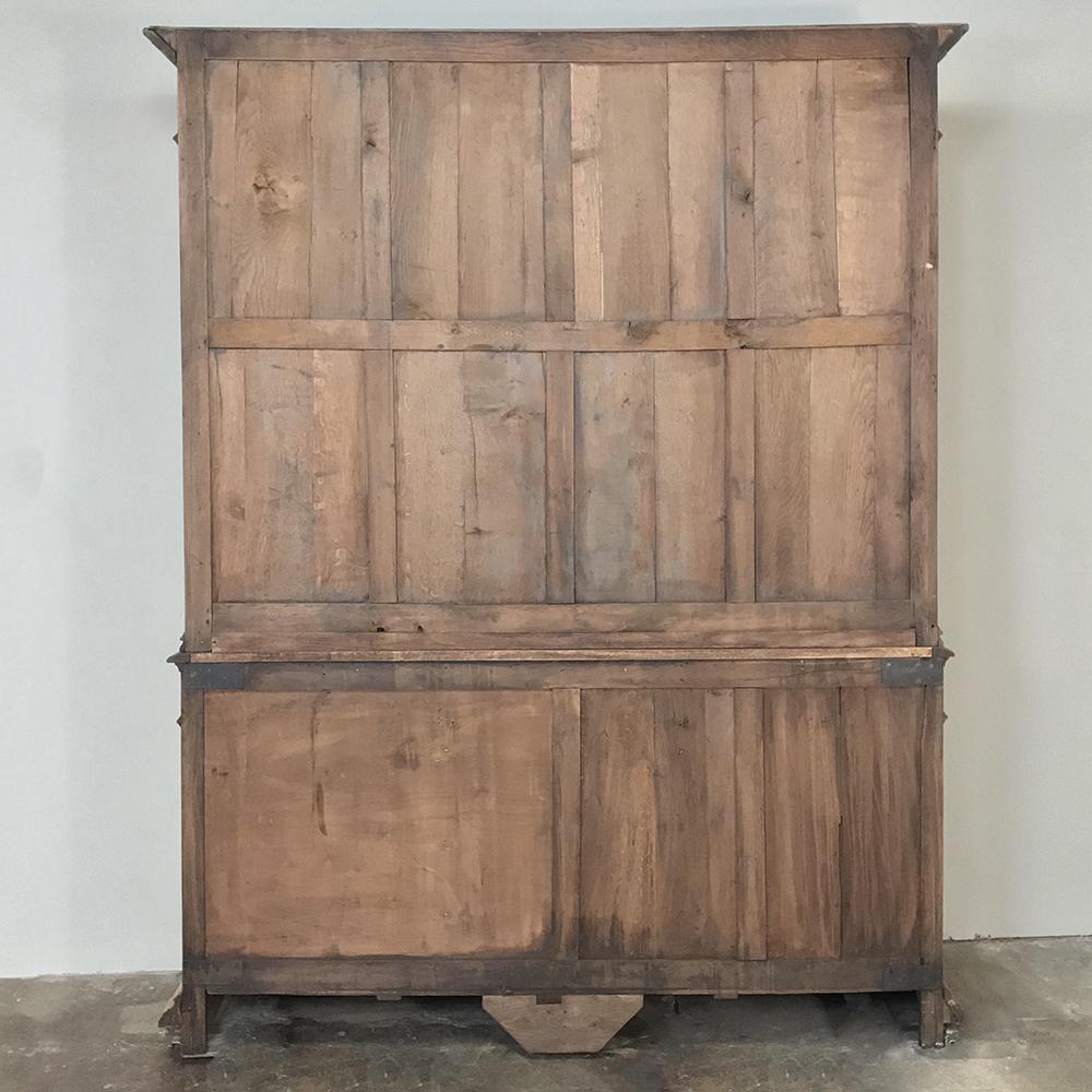 19th Century French Renaissance Stripped Oak Bookcase 7