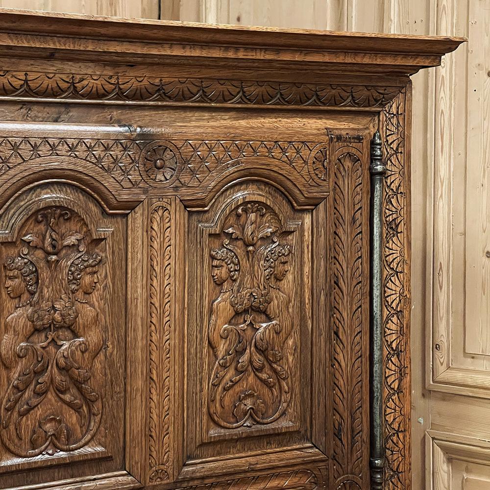 Cabinet à deux niveaux French Renaissance du 19e siècle en vente 2