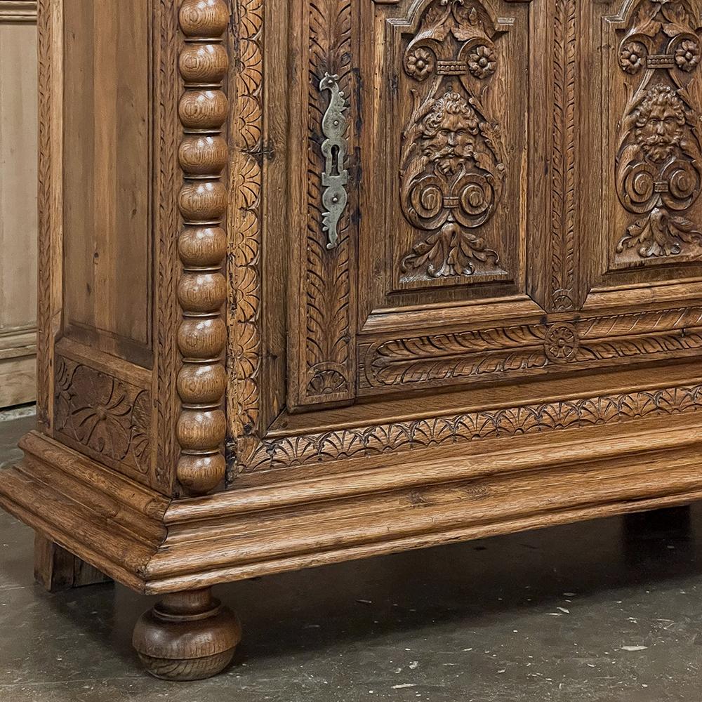 19th Century French Renaissance Two-Tiered Cabinet For Sale 6