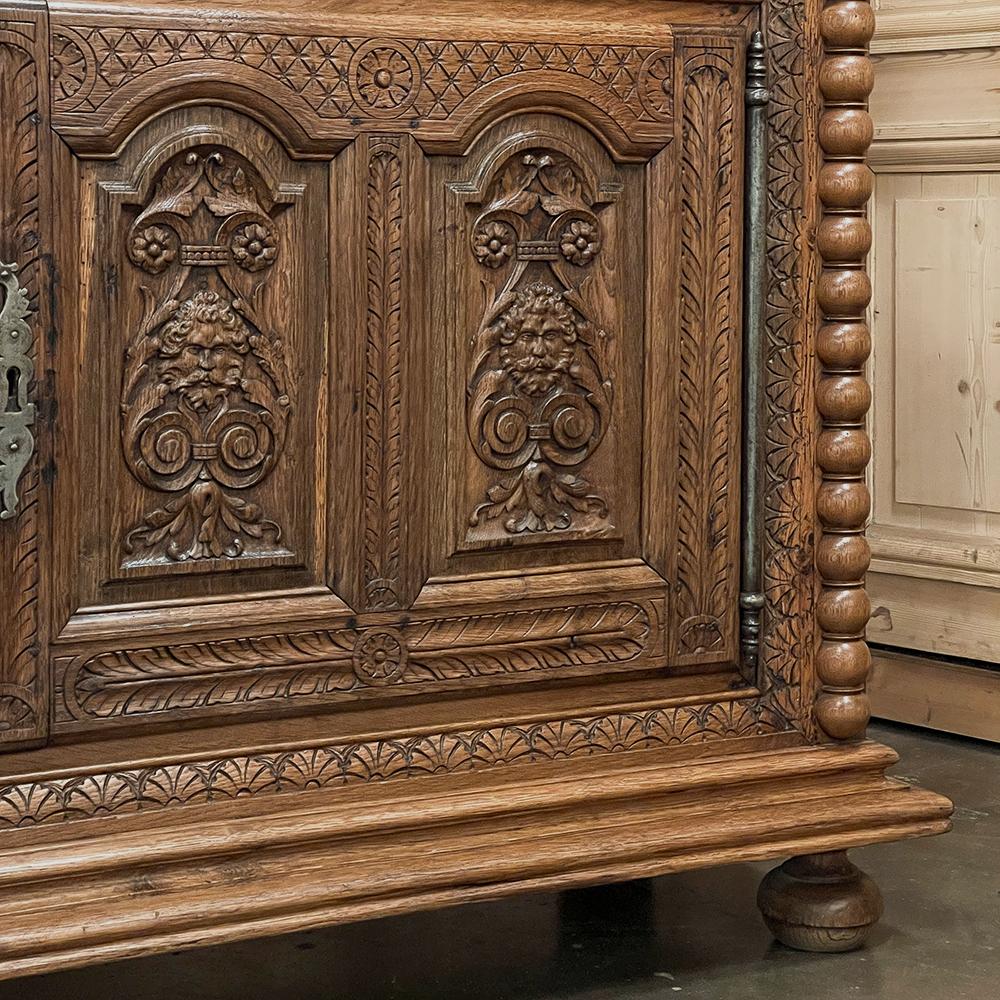 19th Century French Renaissance Two-Tiered Cabinet For Sale 7