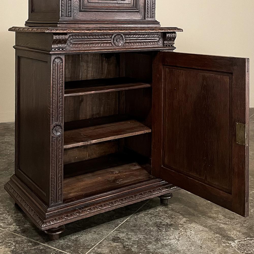 19th Century French Renaissance Two-Tiered Cabinet For Sale 1
