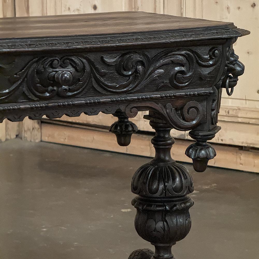 19th Century French Renaissance Writing Desk ~ End Table 5