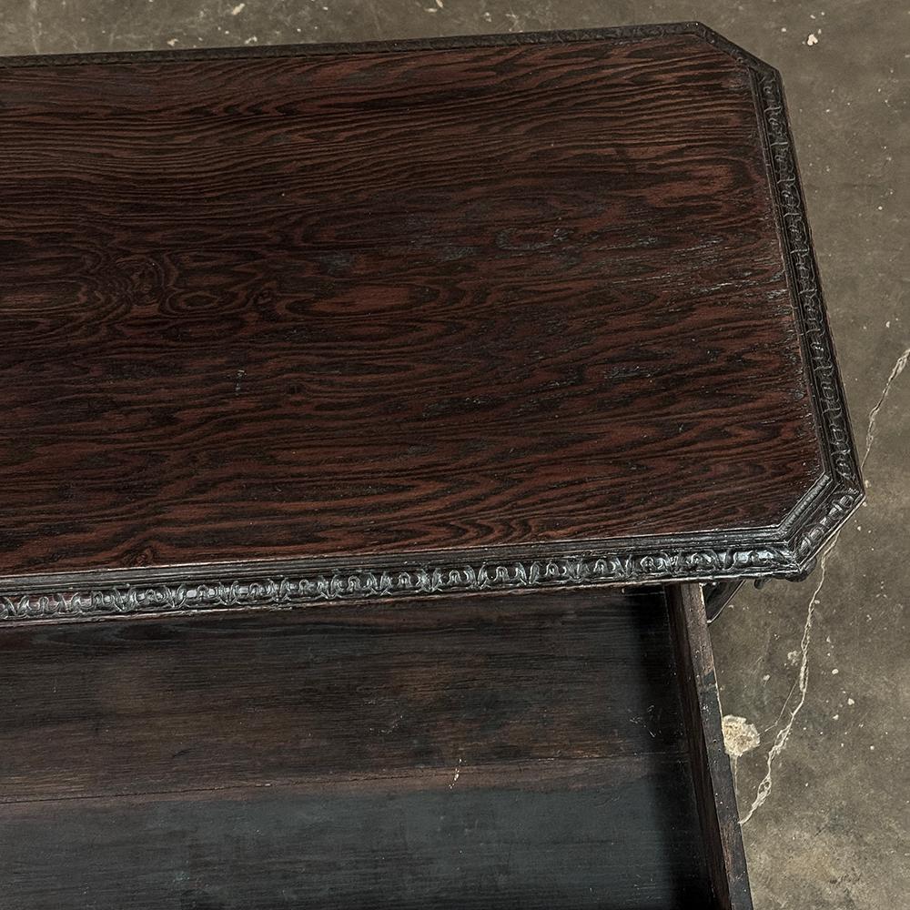 19th Century French Renaissance Writing Desk ~ End Table For Sale 2