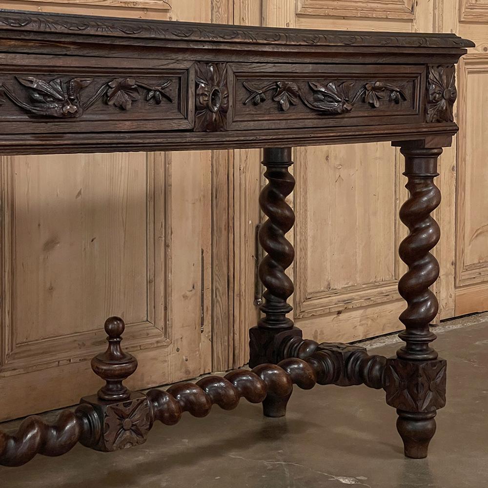 19th Century French Renaissance Writing Table, Desk, Sofa Table 2