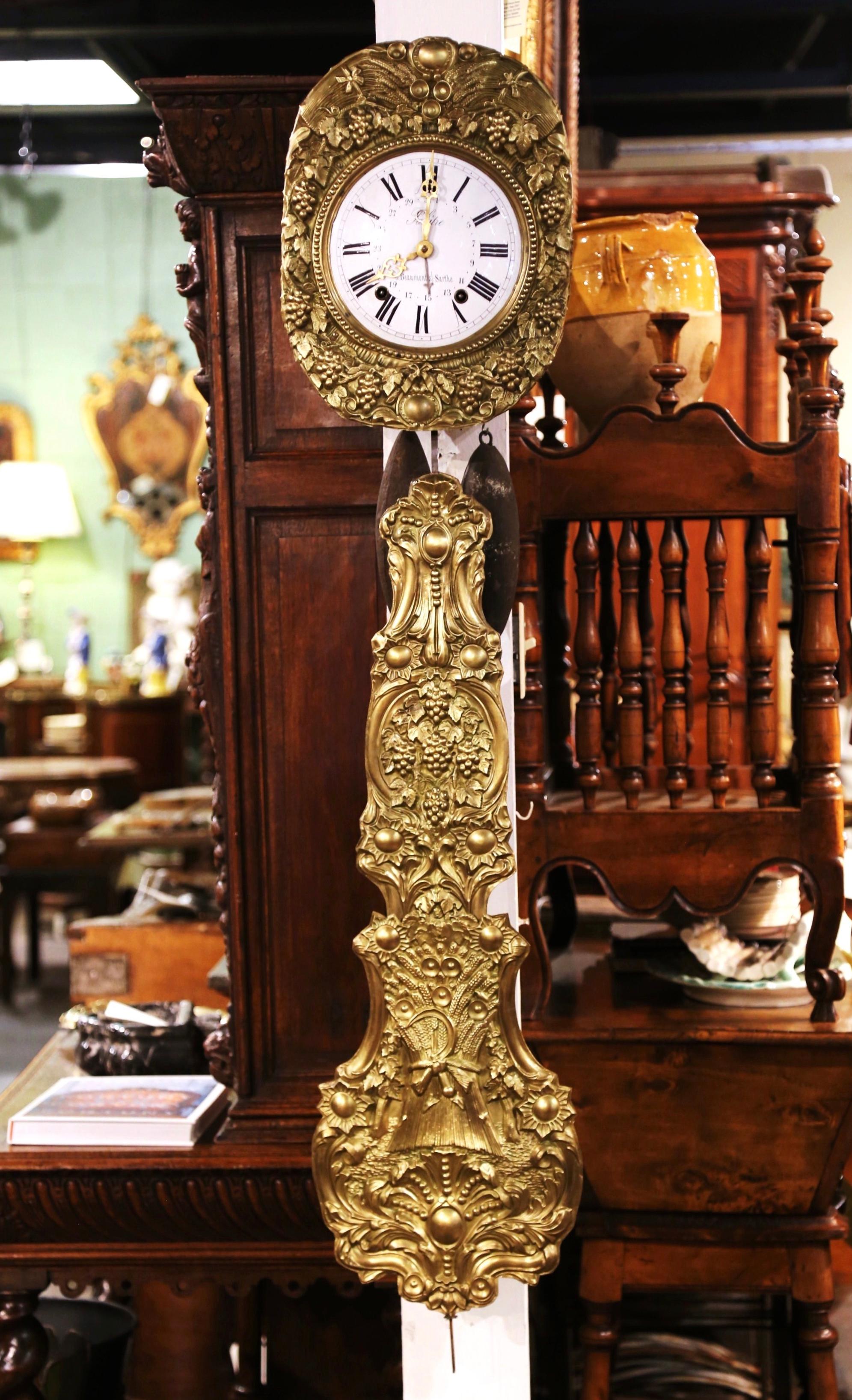 chateau grand bordeaux clock