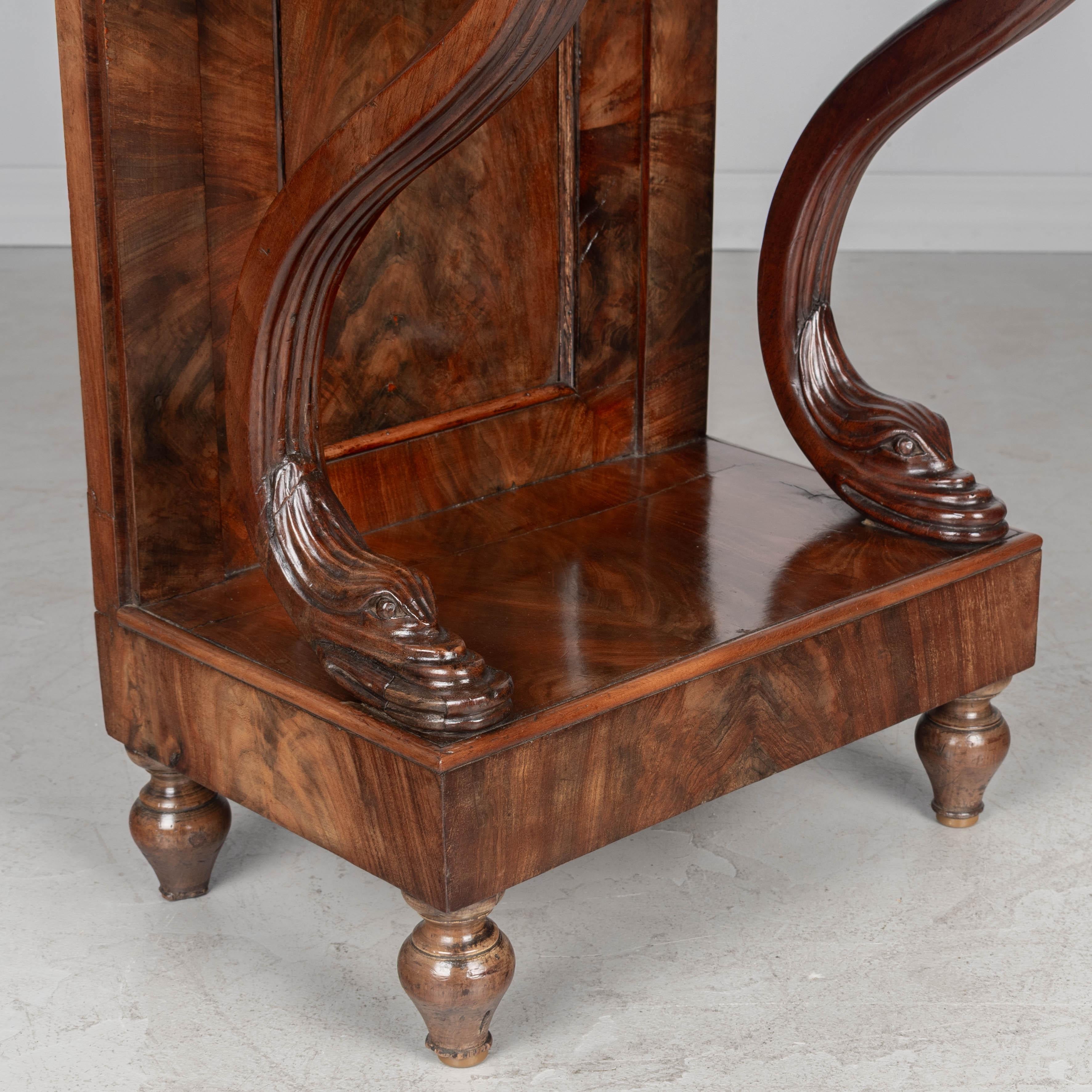 Console in mogano di restauro francese del XIX secolo in vendita 4
