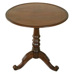19th Century French Restauration Style Palisander Tilt Top Gueridon Side Table