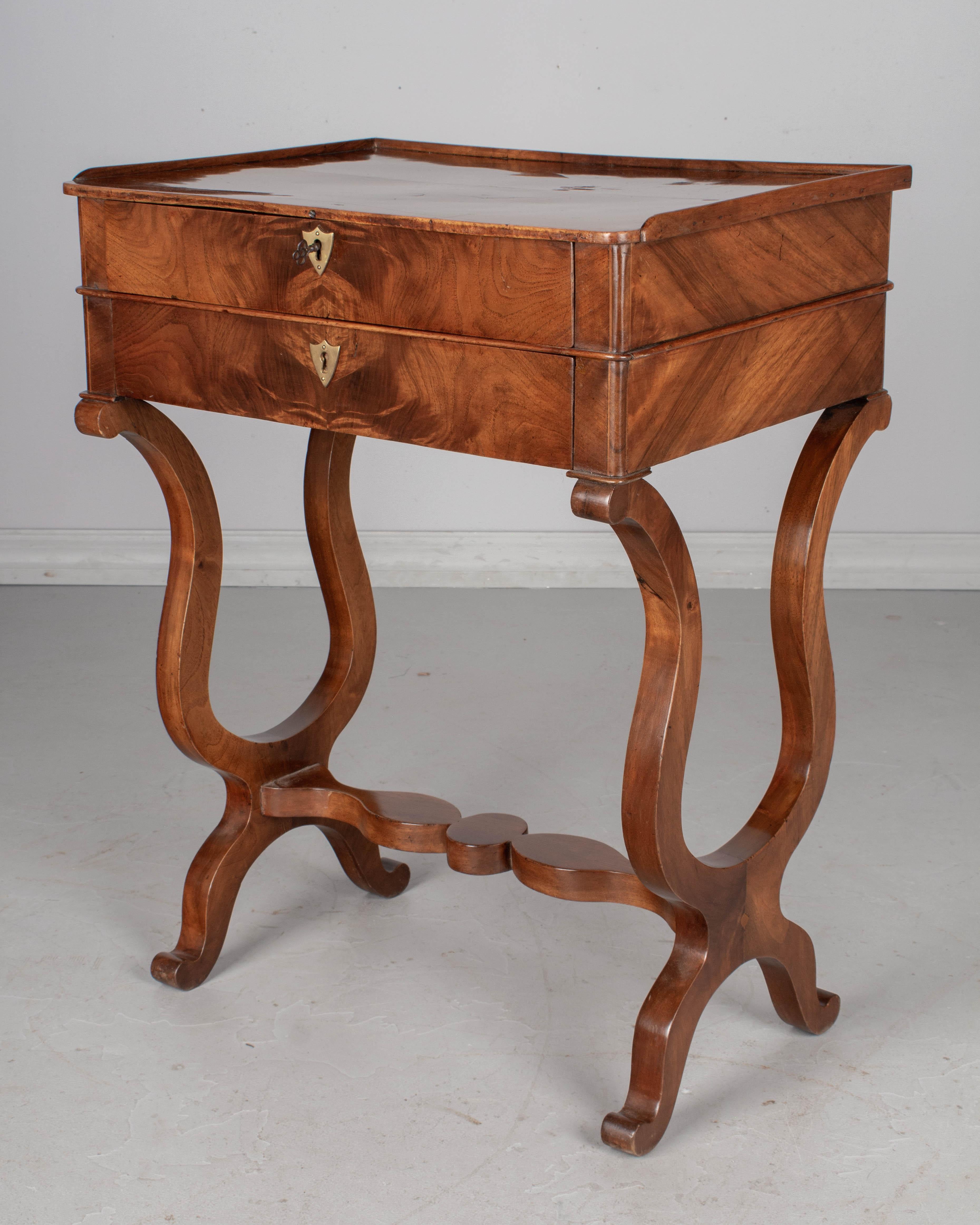 19th Century French Restauration Style Side Table 1