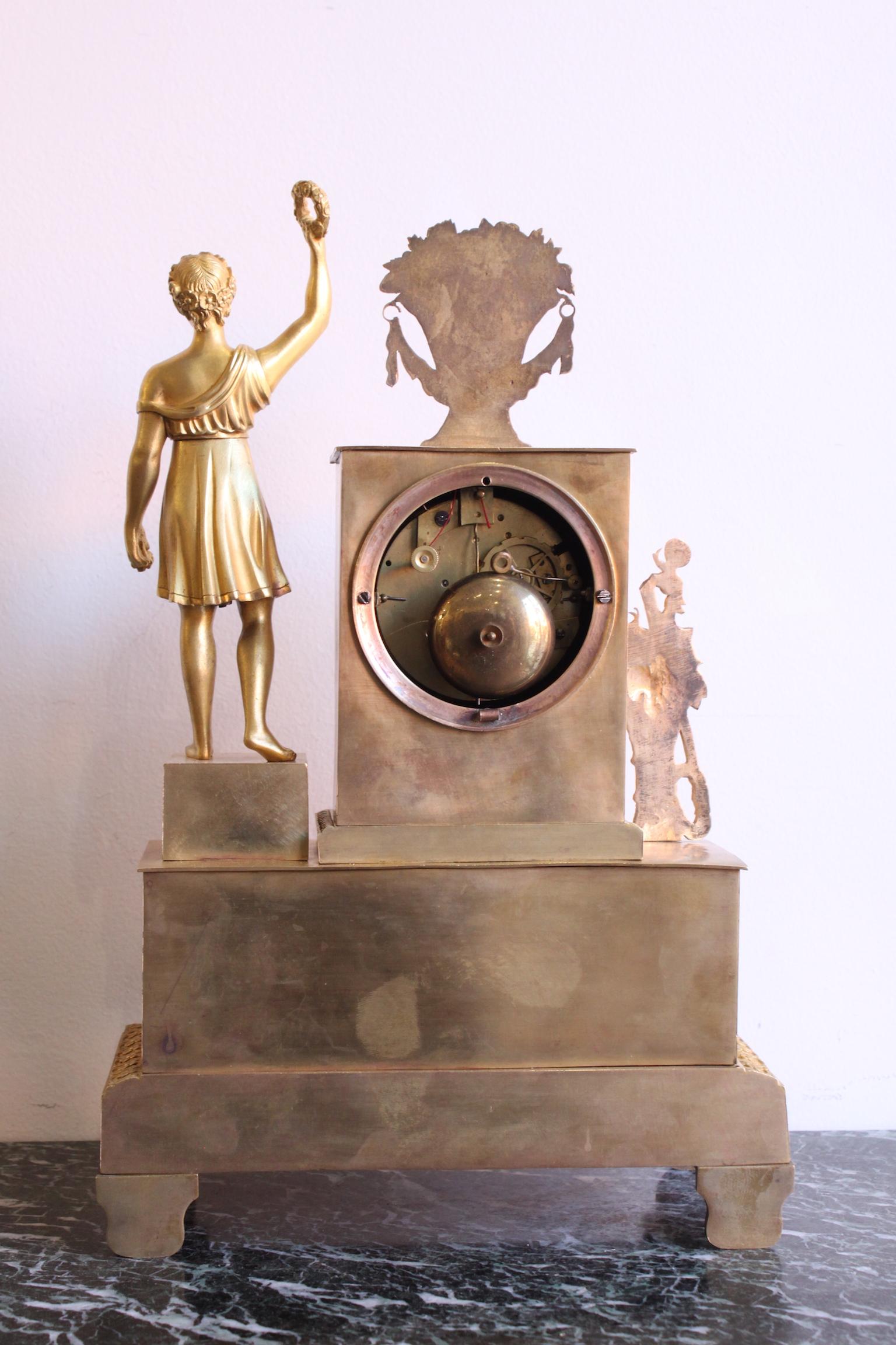 19th Century French Restoration Clock 4