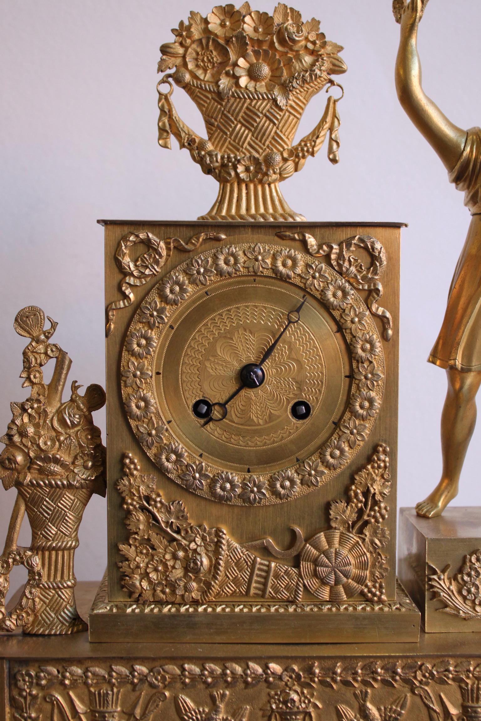 19th Century French Restoration Clock 1