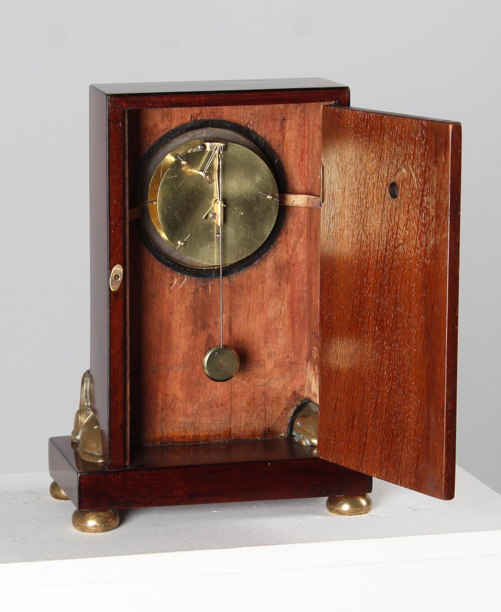 19th Century French Retour d'Egypte Mantel Clock, Pendule d'Audience 7