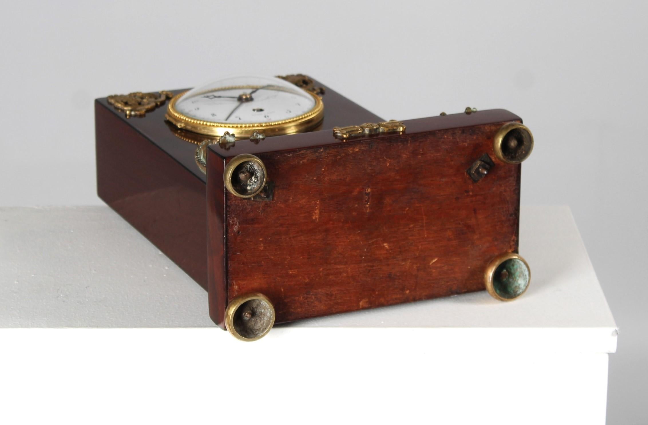 19th Century French Retour d'Egypte Mantel Clock, Pendule d'Audience 10