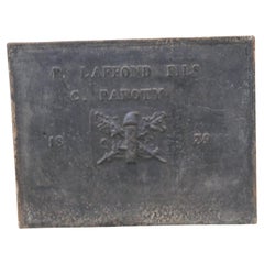 19th Century 'French Revolution' Fireback / Backsplash