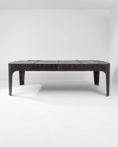 19th Century French Riveted Industrial Table