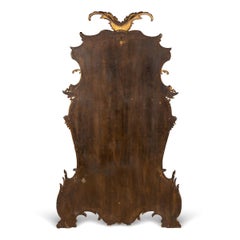 19th Century French Rococo Carved Giltwood Mirror, circa 1860