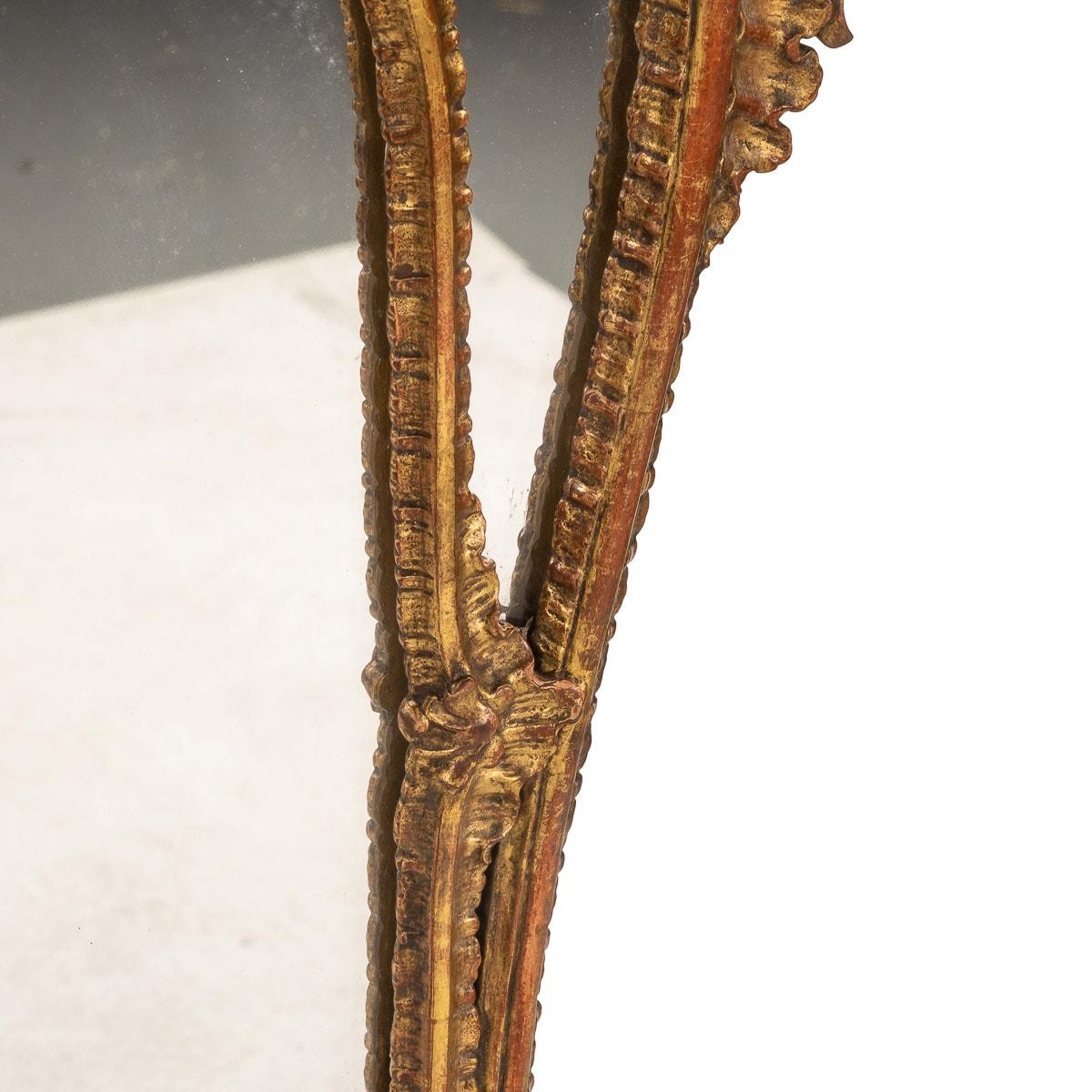 19. Jahrhundert Französisch Rokoko geschnitzt Giltwood Spiegel, c.1860 im Angebot 6