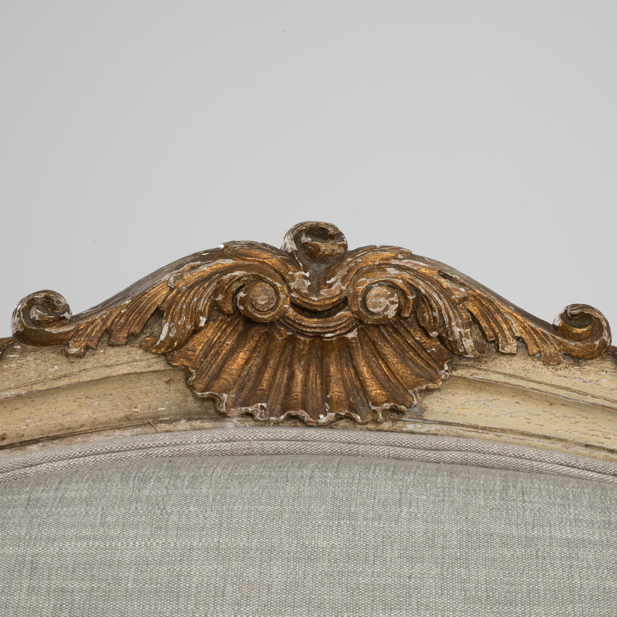 19th Century French, Rococo Settee 5