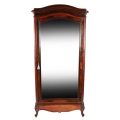 19th Century French Rosewood Armoire