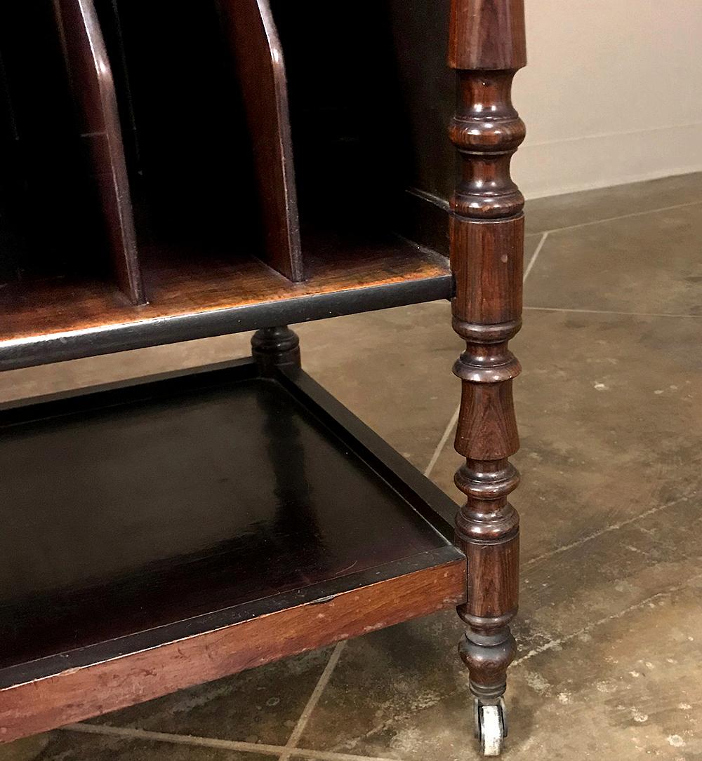 19th Century French Rosewood Music Table For Sale 2