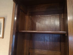 19th Century French Rosewood three doors bookcase