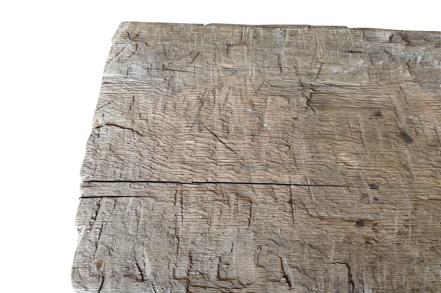 Table rustique française du 19e siècle en vente 2