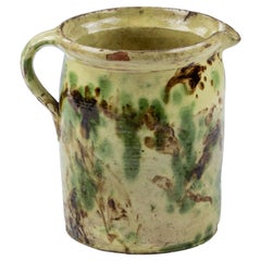 19th Century French Savoie Slipware Jug