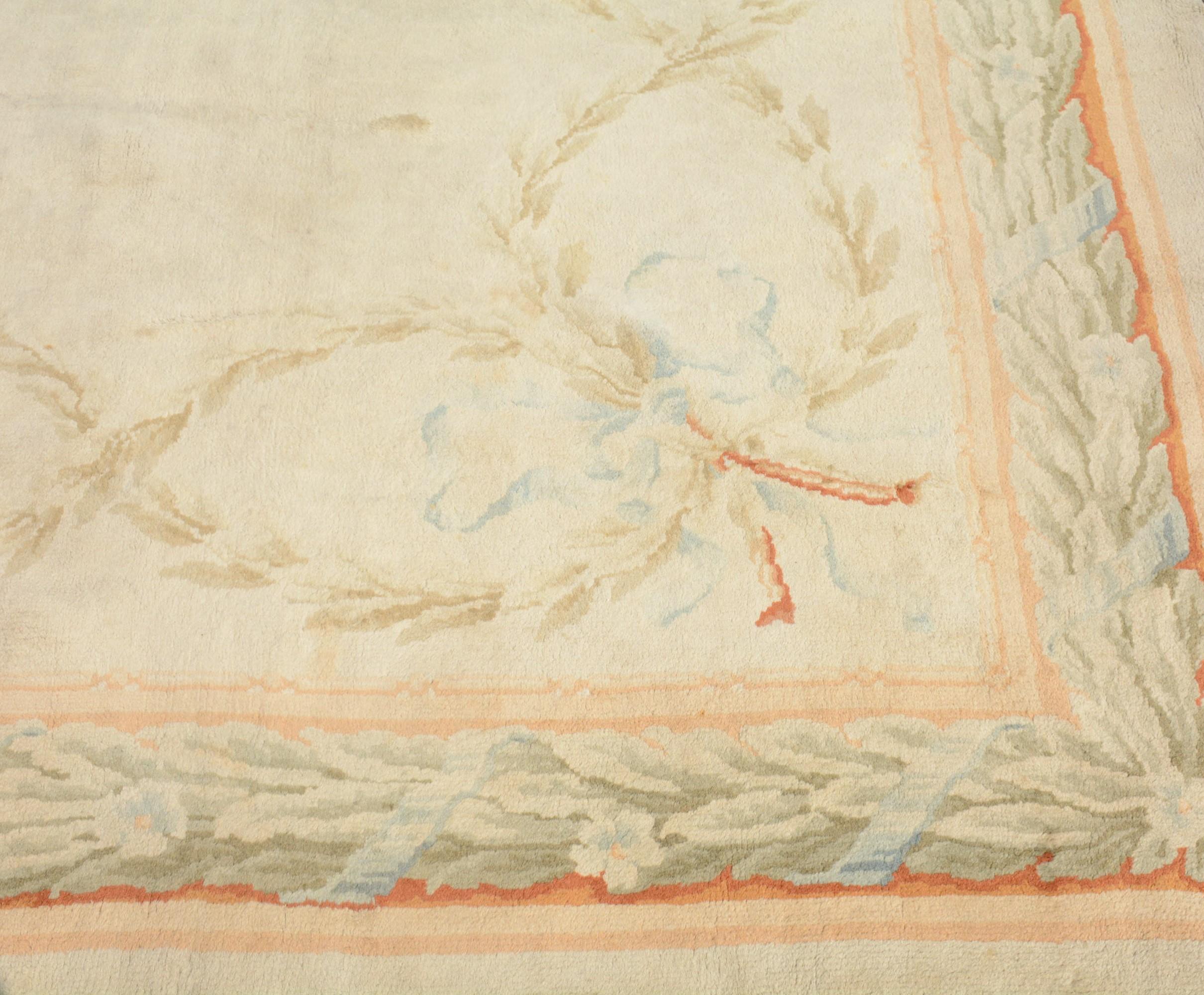 Under the direction of Pierre Dupont and Simon Lourdet carpet production commenced in France in the early 17th Century. In 1608, a workshop was set up in the Louvre, followed by the establishment of a larger facility in a former soap factory (the