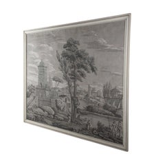 19th Century French Scenic Wallpaper