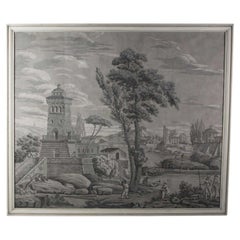 19th Century French Scenic Wallpaper
