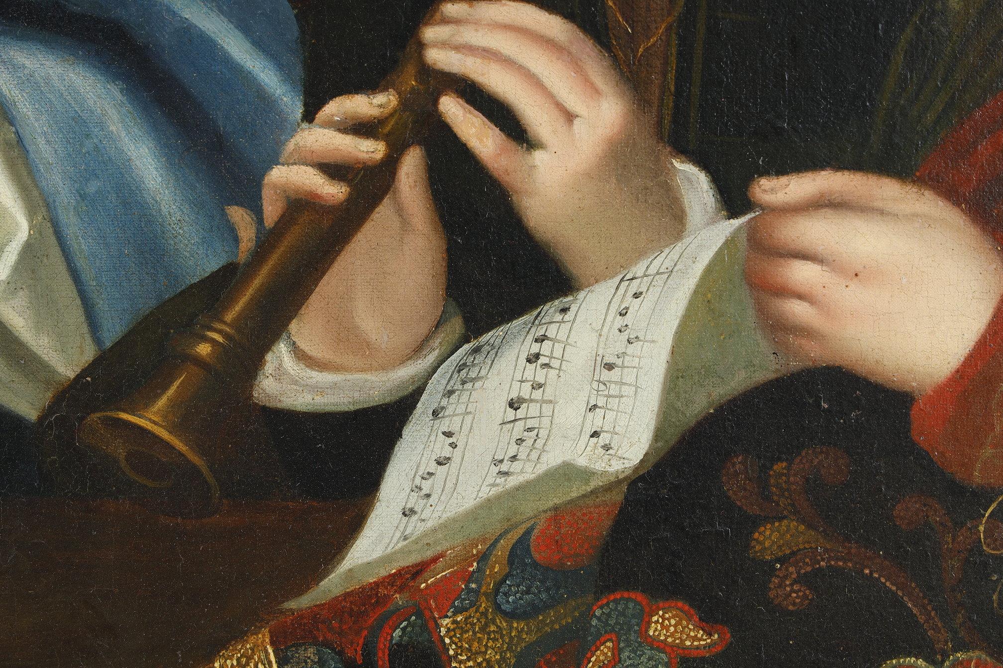19th century French school painting, after J-F Courtin, 
