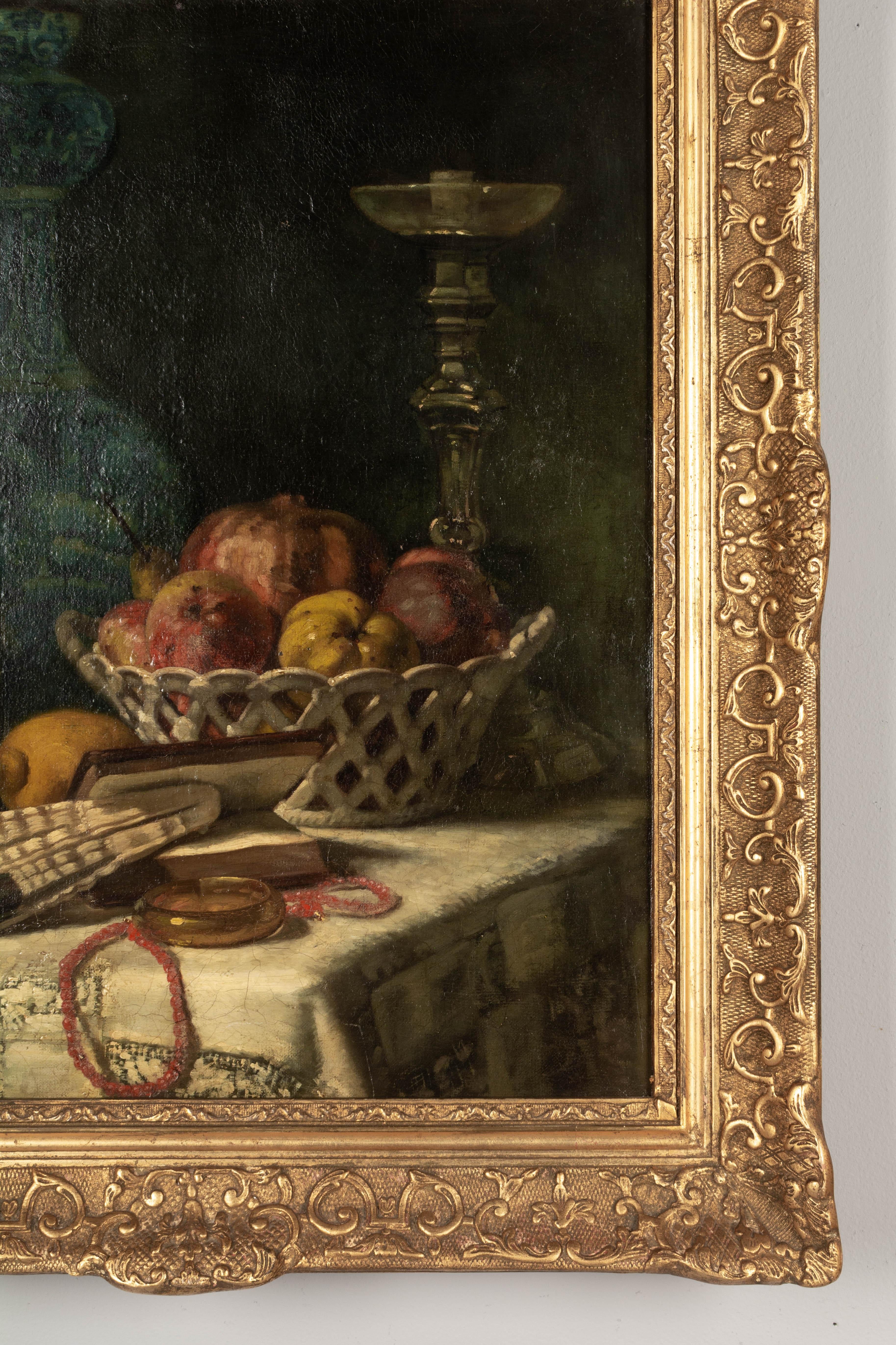 19th Century French School Still Life Painting For Sale 2