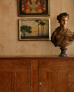 19th-century French School terracotta bust