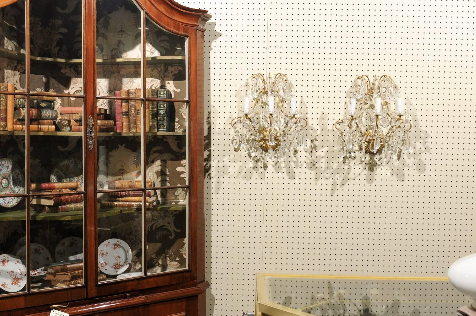 19th Century French Sconces In Excellent Condition In Chamblee, GA